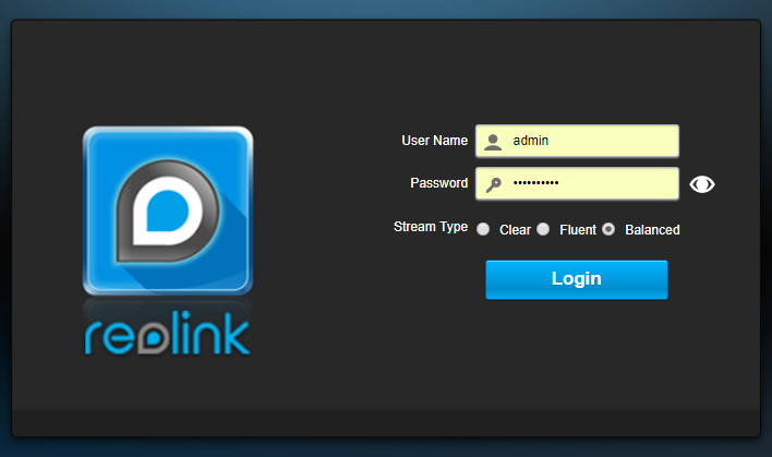 reolink client software camera stop working